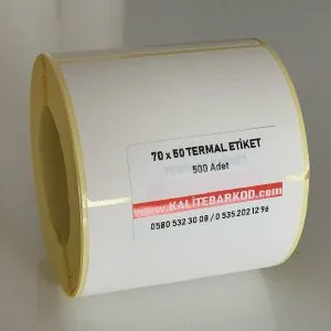 70x50 barkod etiket
