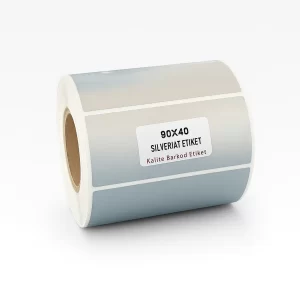 90x40 Silvermat Etiket