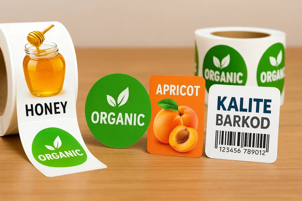 sticker baskı