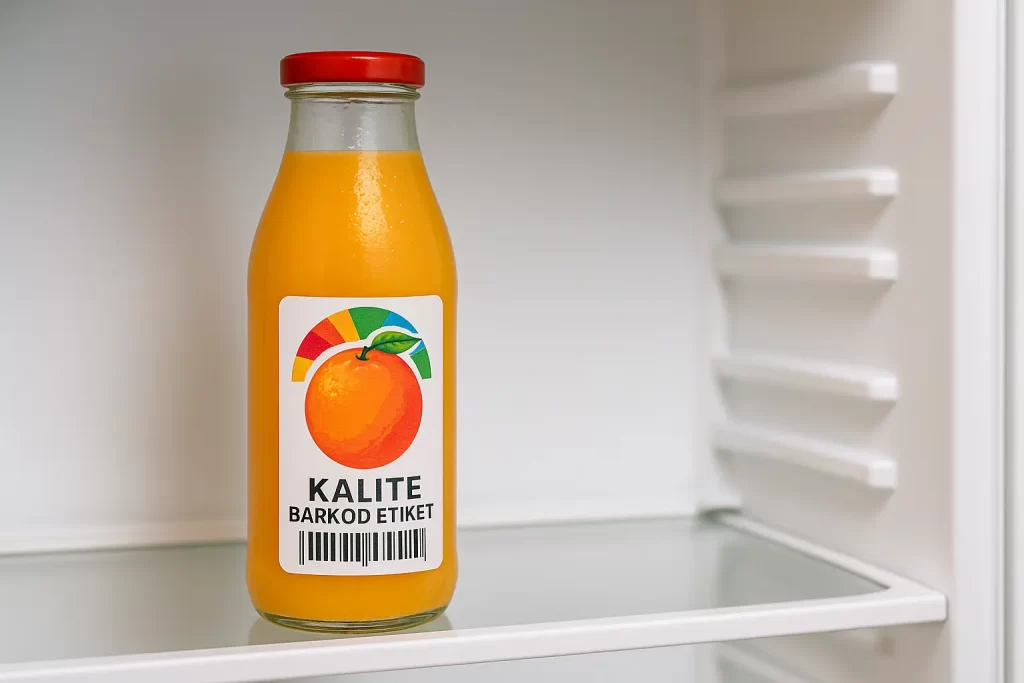 pp opak gıda etiketi