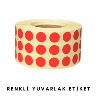 yuvarlak etiket